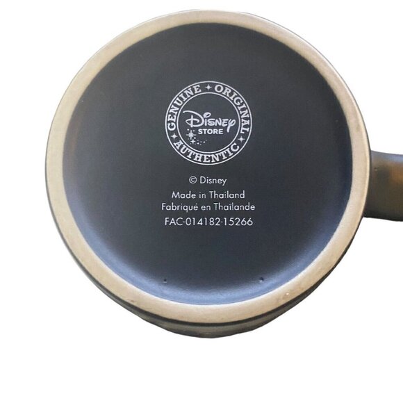 Disney Grumpy Don't Bother Me Mug 4.25" x 4.25" Black & Orange - Picture 2 of 4